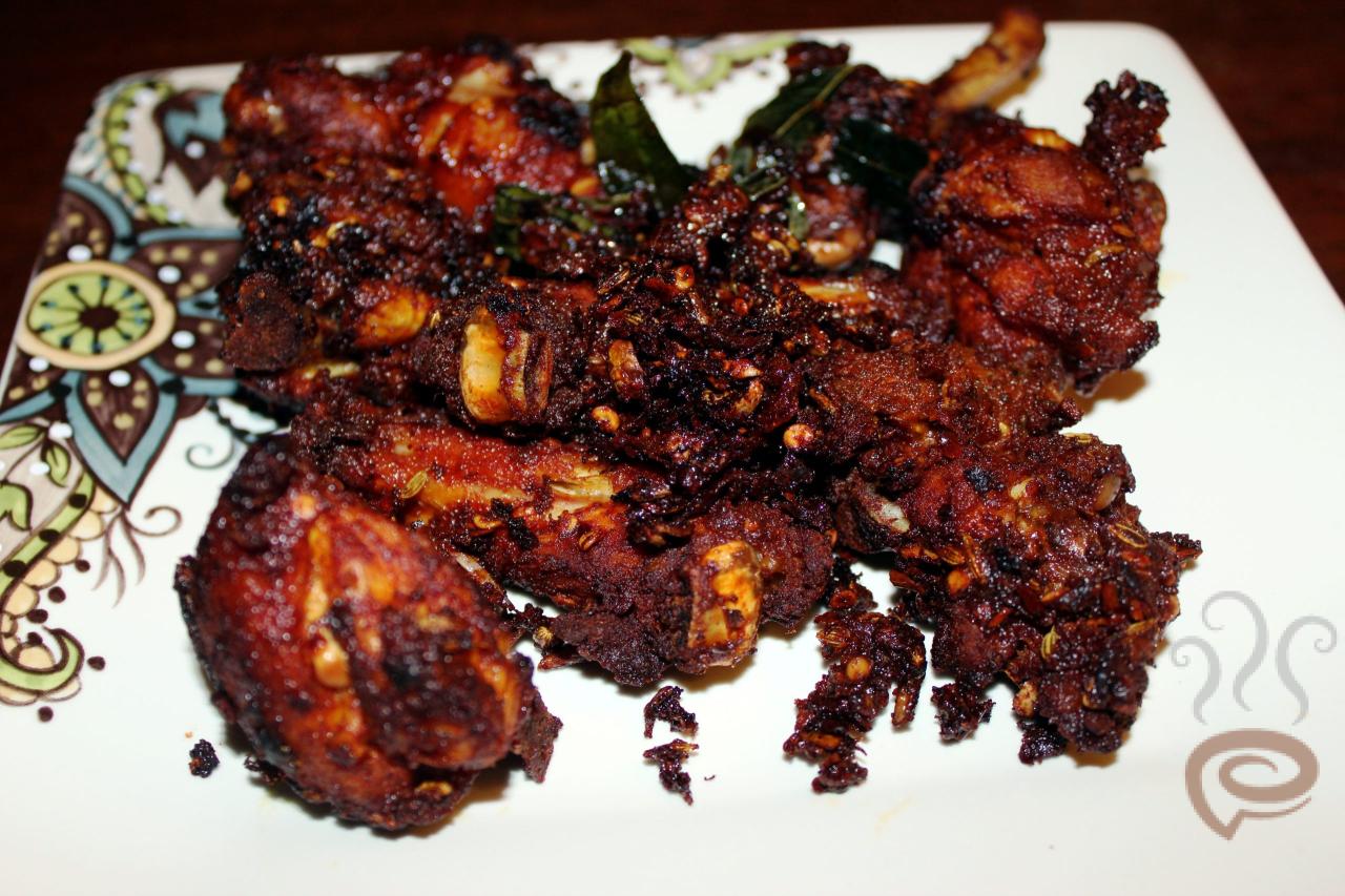 Kerala Chicken Fry – pachakam.com