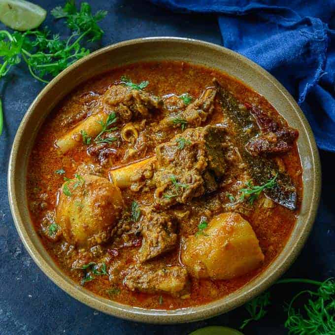 Best & Easy Punjabi Mutton Curry Recipe - Whiskaffair